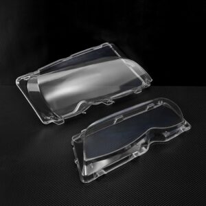 Paar Scheinwerferglas Streuscheibe Klar Satz passend für BMW E46 3ER 4DR 2002-2005