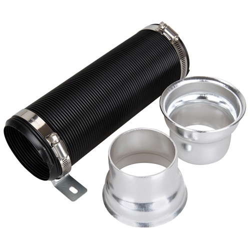 76mm 3" Universal Flexibel Kaltluftschlauch Ansaugrohr Auto Sportluftfilter KFZ - Image 4