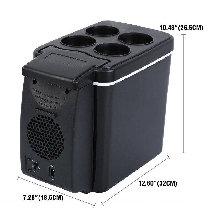12V 6L Kühlbox Auto Thermoelektrische Warmhaltebox Kühlschrank NEU! - Image 3