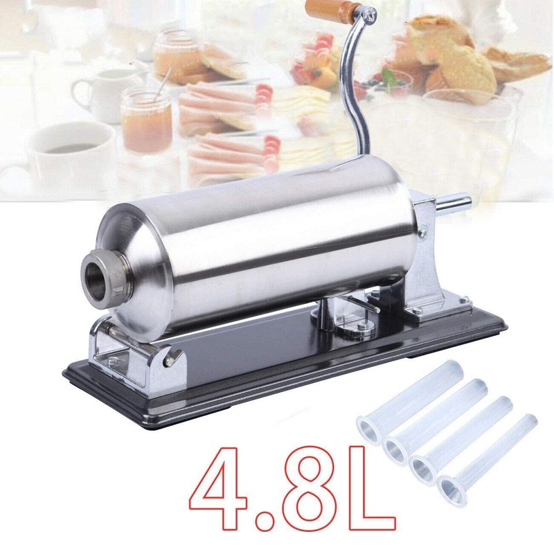 Wurstfüller Wurstmaschine Wurstfüllmaschine 4,8L Wurstspritze Wurstpresse
