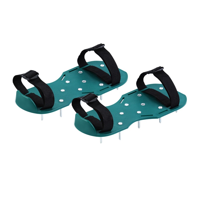 Rasenbelüfter Sandalen Schuhe Rasenlüfter Vertikutierer Nagelschuhe Rasen Garten - Image 2
