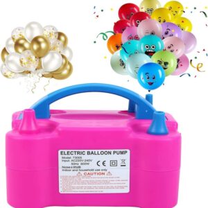 600W Elektrische Luftballonpumpe Ballonpumpe Aufblasgerät Luftballon Pumpe DE