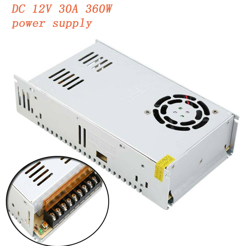 12V 30A LED Schaltnetzteil Trafo Netzteil Treiber Treiber 360W DC für LED-Streifen - Image 2
