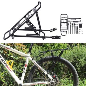 Mugrang Fahrrad Gepäckträger Universal Schwarz Alu 24-28 Zoll Gepäckträger