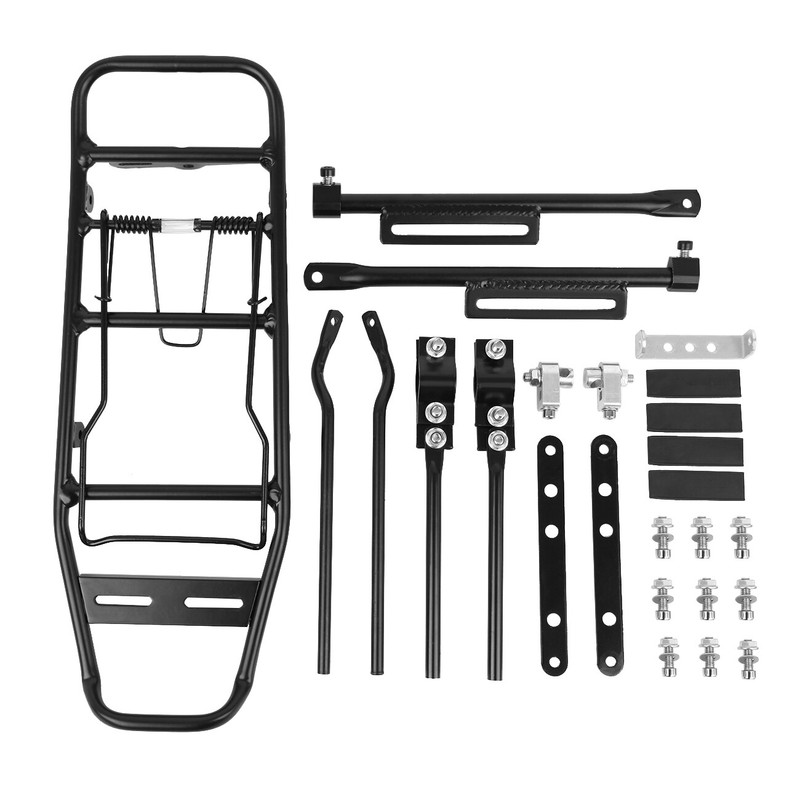 Mugrang Fahrrad Gepäckträger Universal Schwarz Alu 24-28 Zoll Gepäckträger - Image 2