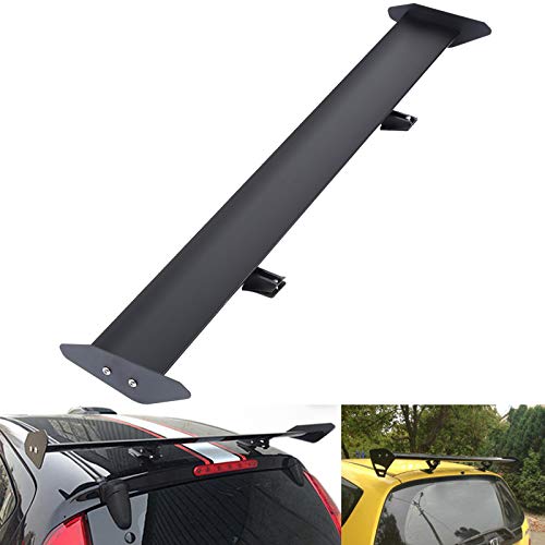 H-YEEU Autospoilerflügel Universal Aluminium GT Heckkofferraumflügel Schrägheck-Heckspoiler 110CM - Image 2