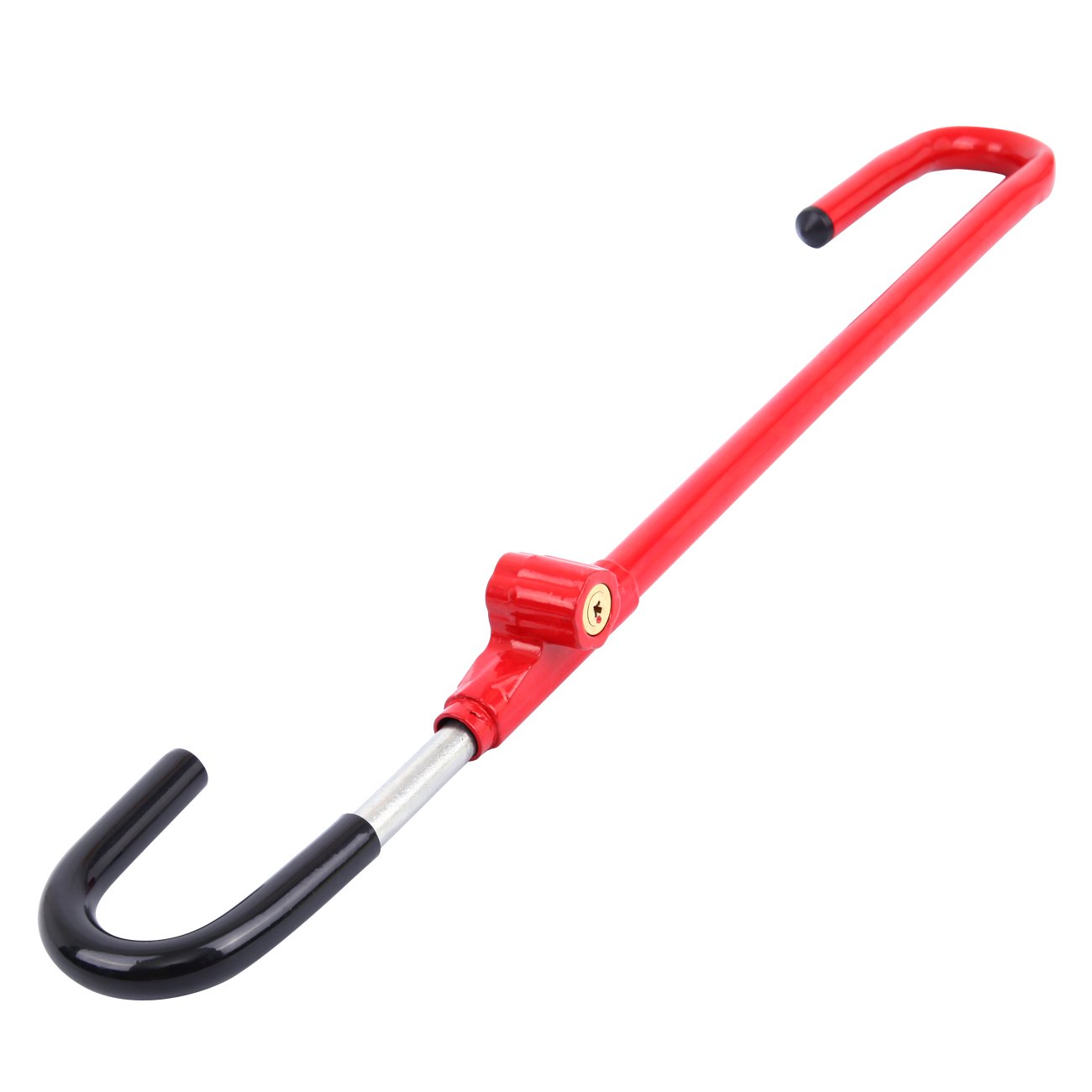 Samger Lenkrad und Bremspedalsperre Verstellbares Anti-Diebstahl-Autogerät geeignet für einen Abstand von 45 cm bis 65 cm - Image 4