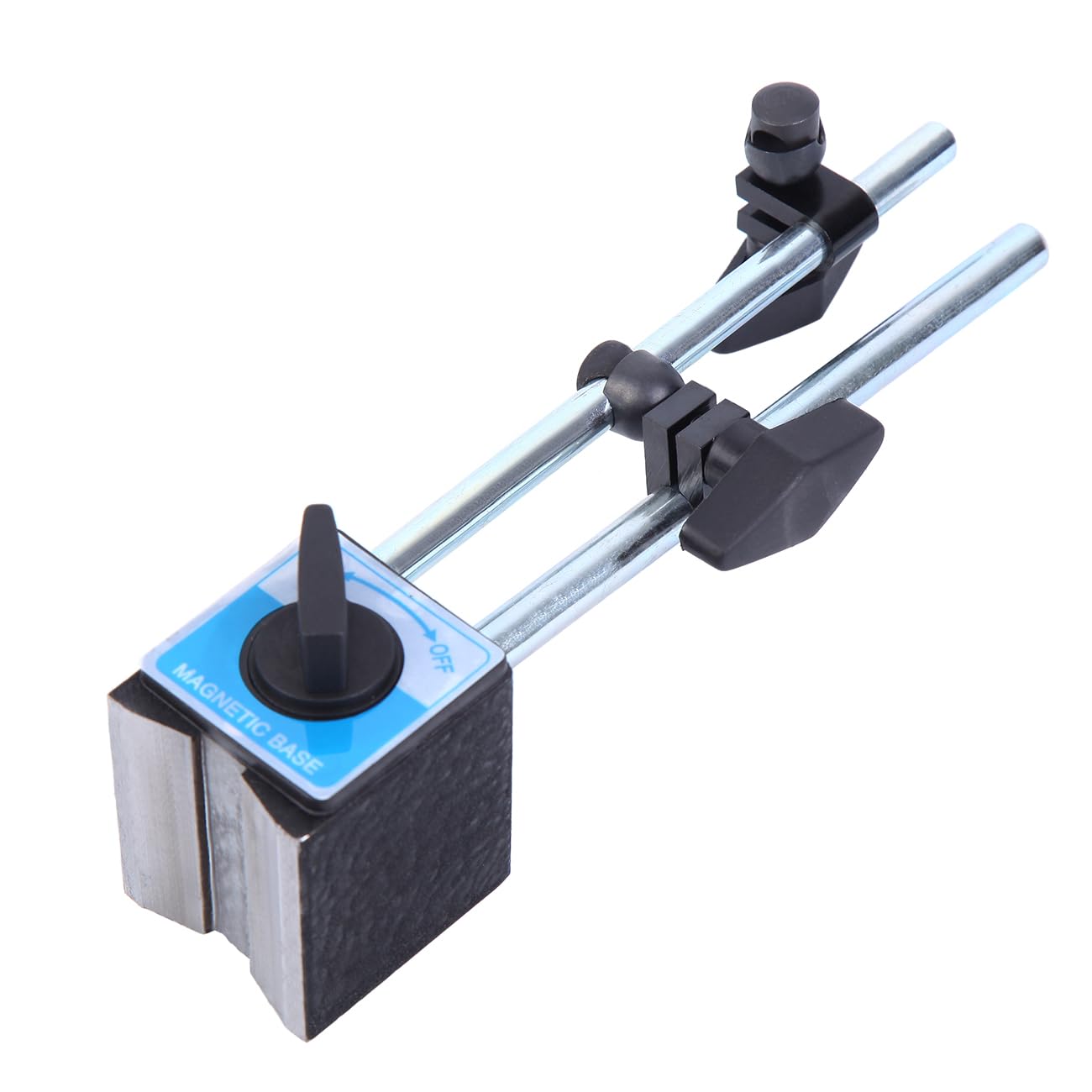 H-YEEU Industrielle Messuhr 0–10 mm mit Magnetstativ, Feinzeiger 0,01 mm Genauigkeit für Werkzeugmaschinen, vielseitiges Messwerkzeug für Werkstatt und Hobby - Image 4