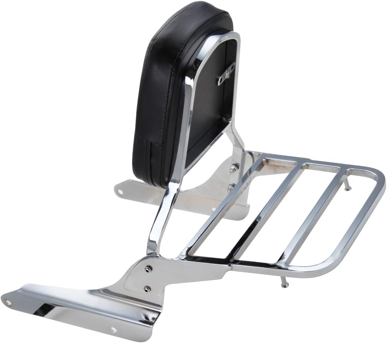 H-YEEU Rückenlehne Sissy Bar Mit Gepäckträger Rückenlehne Pad Beifahrer Rückenkissen Pad für Honda Shadow VT600 VLX600 1999-2007 - Image 3