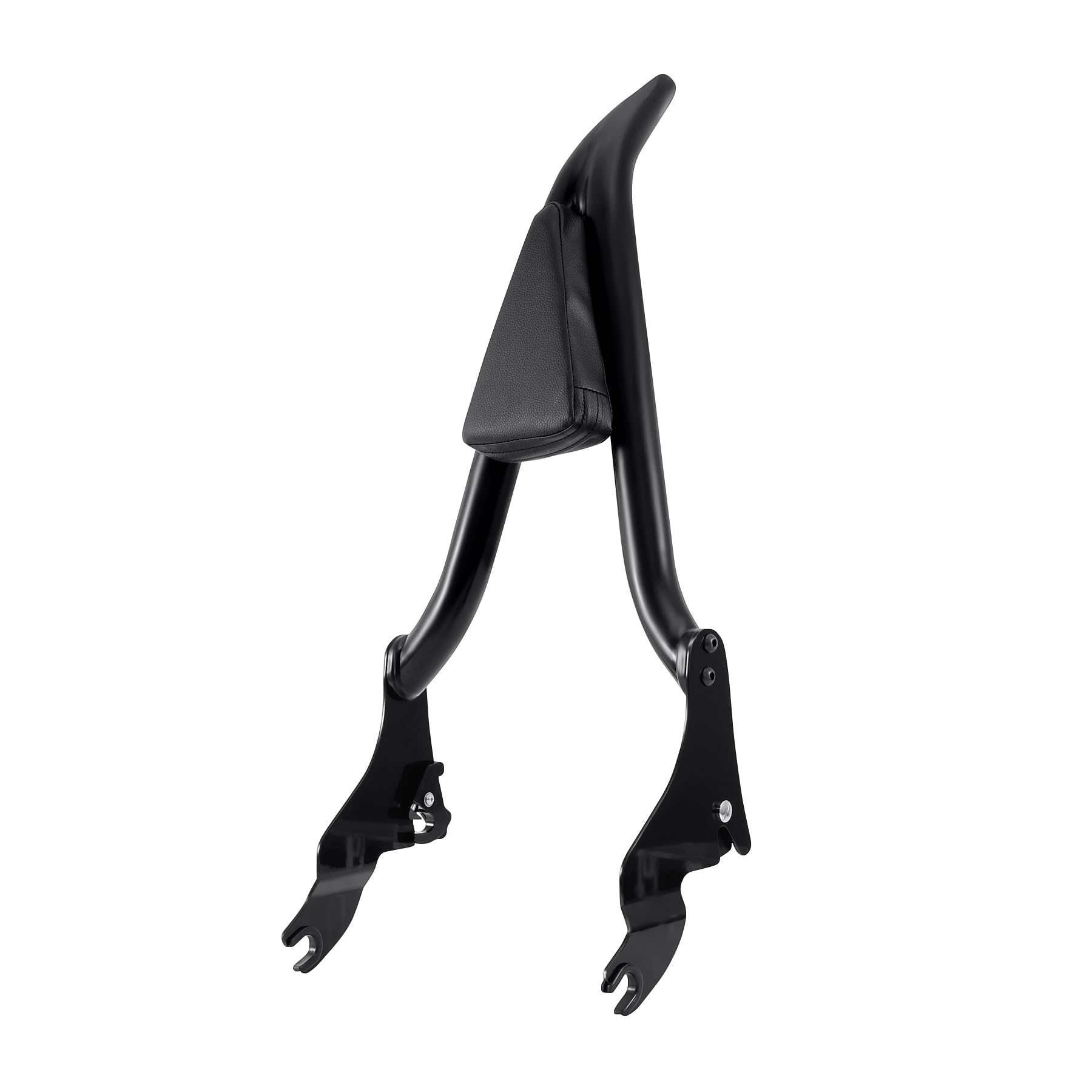 H-YEEU Motorrad Sissy Bar Fit für Harley Touring Road King Road Glide Street Glide 2009-2023 Abnehmbare hintere Beifahrer Rückenlehne 22 Zoll