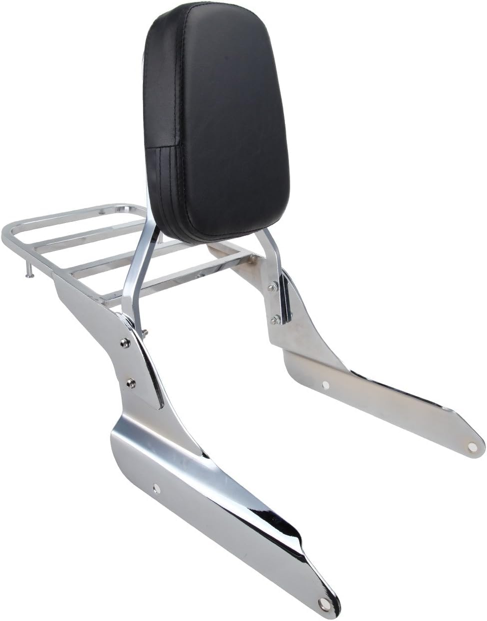 H-YEEU Rückenlehne Sissy Bar Mit Gepäckträger Rückenlehne Pad Beifahrer Rückenkissen Pad für Honda Shadow VT600 VLX600 1999-2007 - Image 4