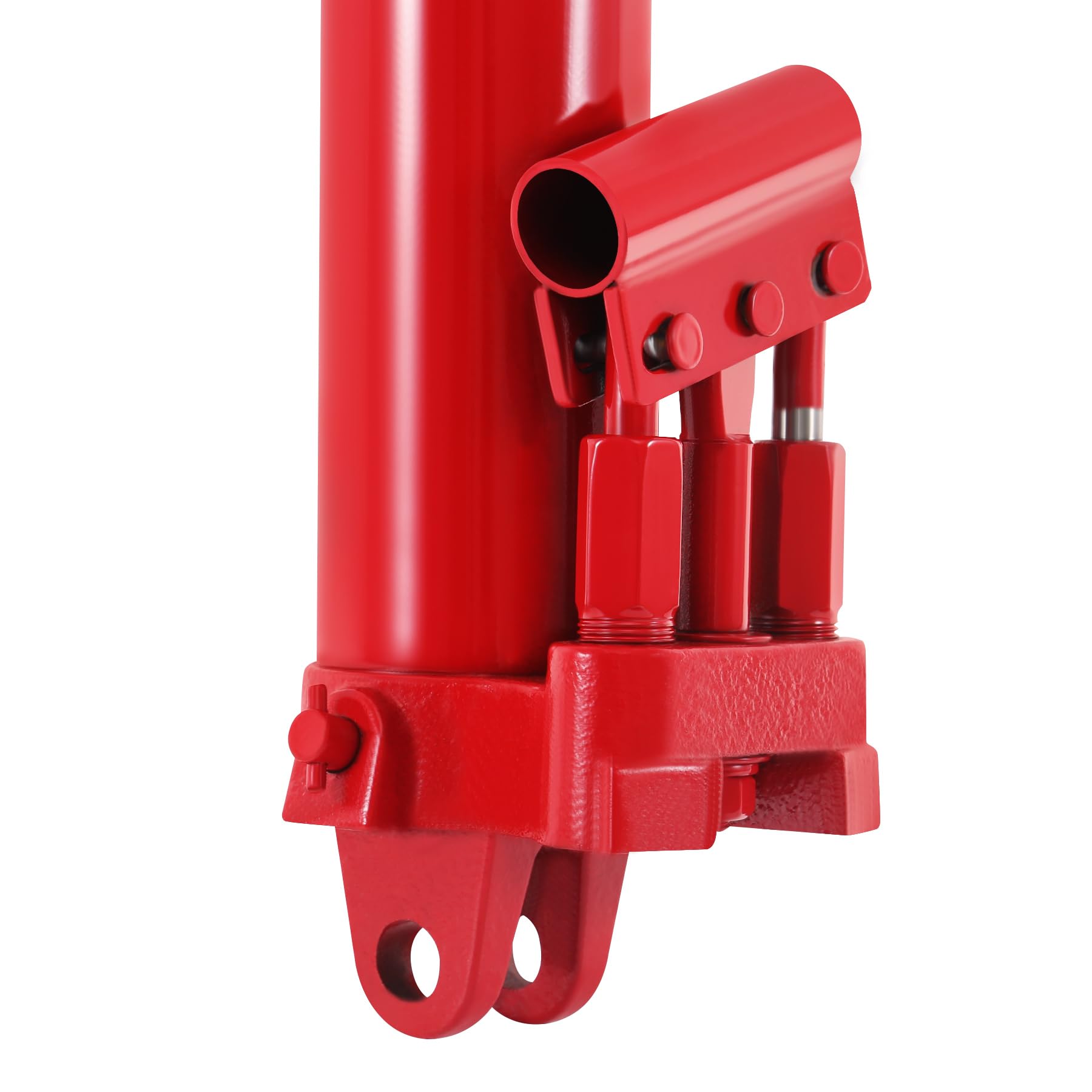 H-YEEU Hydraulikzylinder 8T Hub mit Doppelpumpe Hydraulikzylinder Teleskopzylinder bis 112cm Motorkran Getriebeheber - Image 4