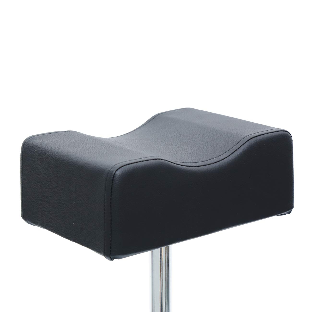 H-YEEU Pediküre Fußhocker Fußhocker Fußhocker Höhenverstellbar Rutschfeste Füße Schwarz - Image 3