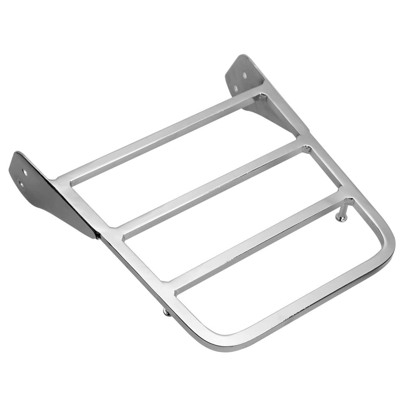 Samger Motorrad Chrom Sissy Bar Gepäckträger Rückseite Fit für Yamaha V-Star 400 650 1100 Classic - Image 3