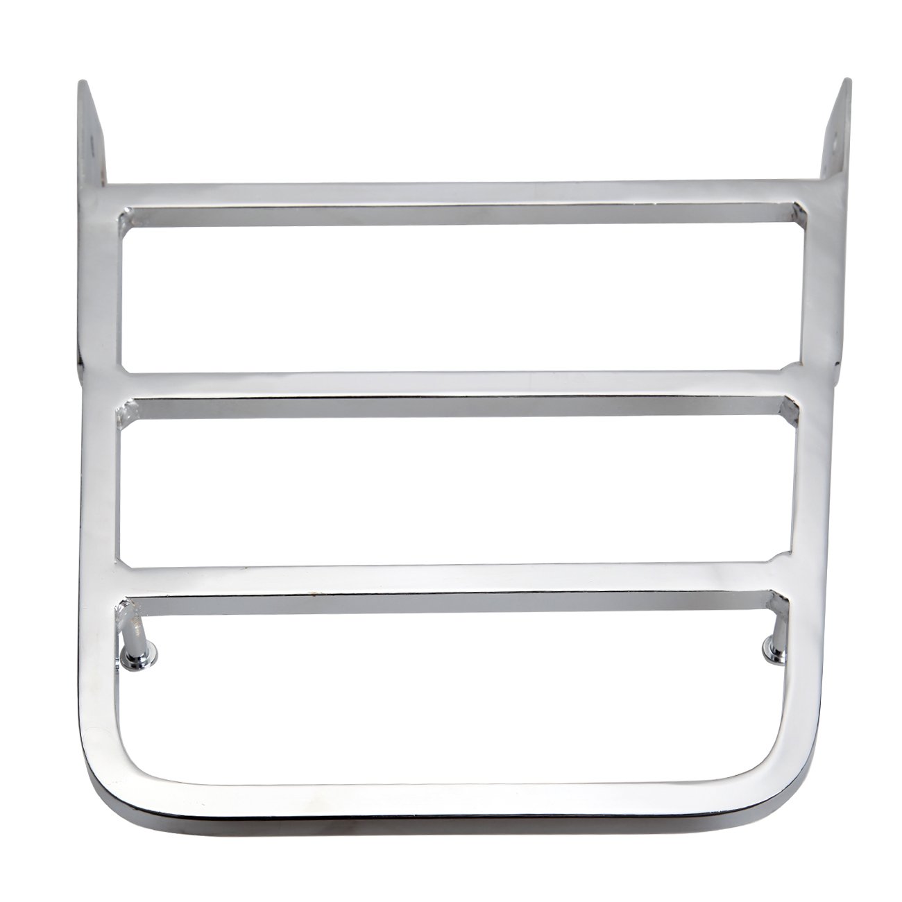 Samger Motorrad Chrom Sissy Bar Gepäckträger Rückseite Fit für Yamaha V-Star 400 650 1100 Classic - Image 2