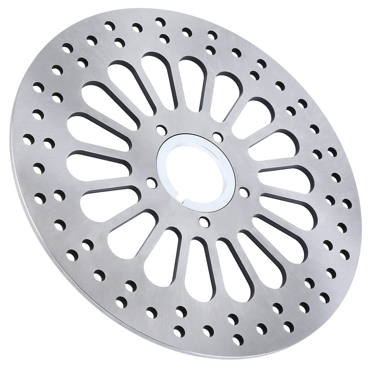 Samger 11,5" Super Spoke Bremsscheibe Vorne Fit für Harley Touring Electra Glide Electra Glide Dyna Sportster Softail 2000–2015