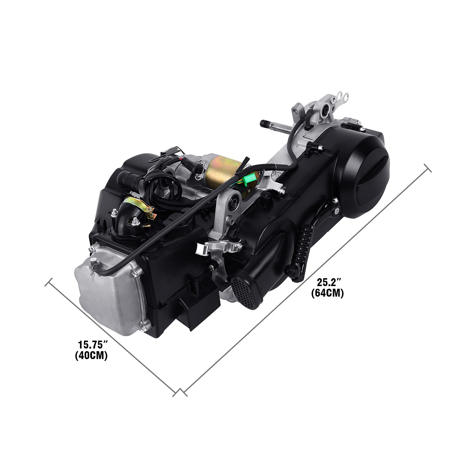Samger Motor Komplett 150cc Motor GY6 Go-Karts CVT-Motor - Image 2