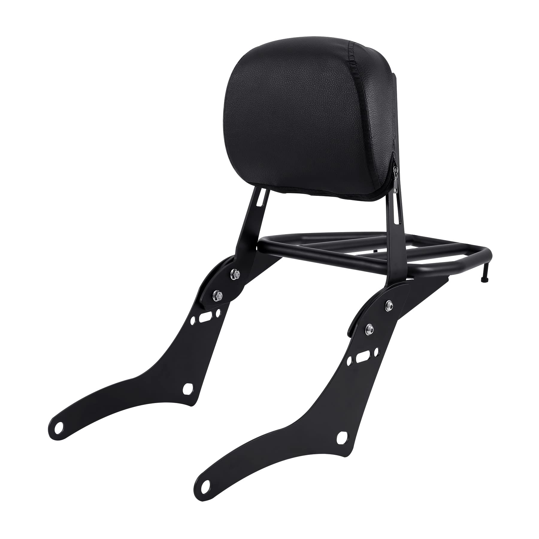 H-YEEU Motorrad Rückenlehne Sitzpolster mit Gepäckträger fit für Rebel CMX500 CMX300 2017-2020 Beifahrer-Rückenlehne Sissy Bar - Image 3