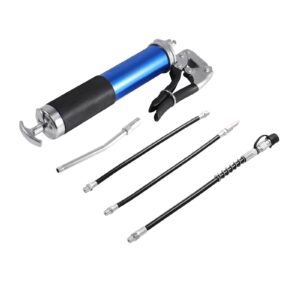 Samger Einhand Fettpresse 7000 PSI Pistolengriff Schmierung Hebelfettpresse12' Flexschlauch